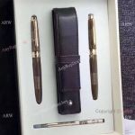 Copy Mont Blanc Pens and Pen Holder set - Meisterstuck Pen